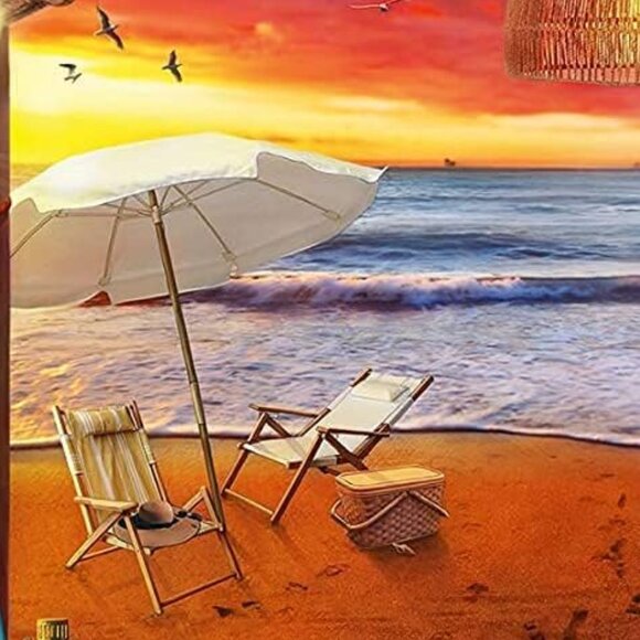 New sealed Ravensburger 500 pcs Large Format Puzzle-Cozy Cabana - Picture 3 of 13